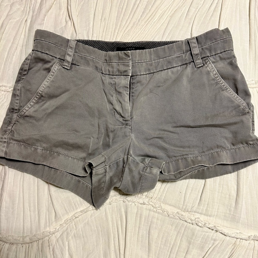 J. Crew 2 inch Chino Short - gray